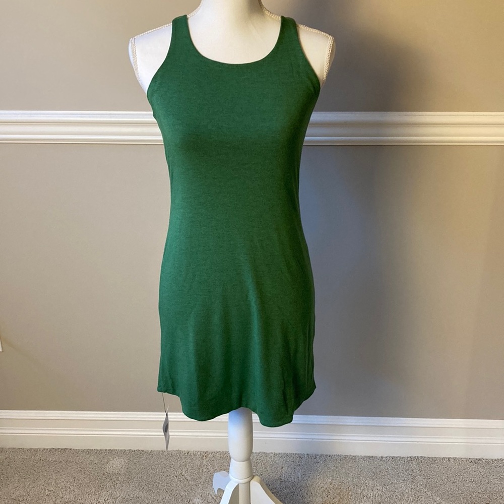 NWT Kelly Green LNA Shopbop Revolve Jersey Tank Dress Size S